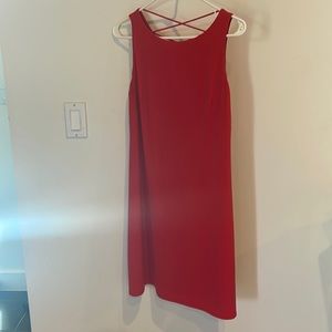 Red cocktail dress worn once.